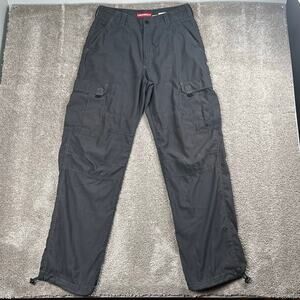 Unionbay Cargo Pants Outdoor Utility Straight Leg Size 32 Gray Gorpcore Skate